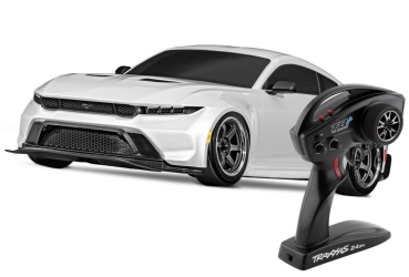 TRX105237-4-WHT TRAXXAS 4-TEC Ford Mustang weiß 1/10 Drift RTR Brushed